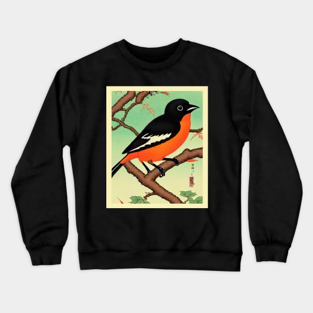 Baltimore Orioles The Oriole Bird Vintage Orchard Oriole Bird Crewneck Sweatshirt by DaysuCollege